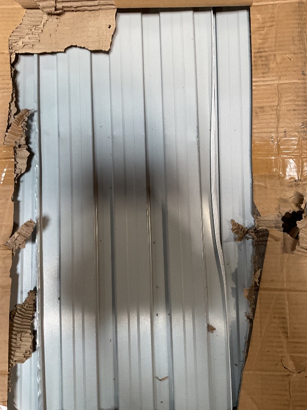 Photo 1 of **PARTIAL SET WHITE ROOF SLATS ONLY** Garvee 20x20x9FT Metal Carport, Oversized Metal Garage