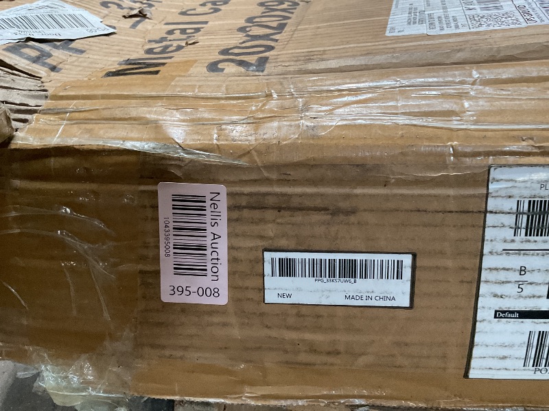 Photo 1 of **PARTIAL SET WHITE ROOF SLATS ONLY** Garvee 20x20x9FT Metal Carport, Oversized Metal Garage