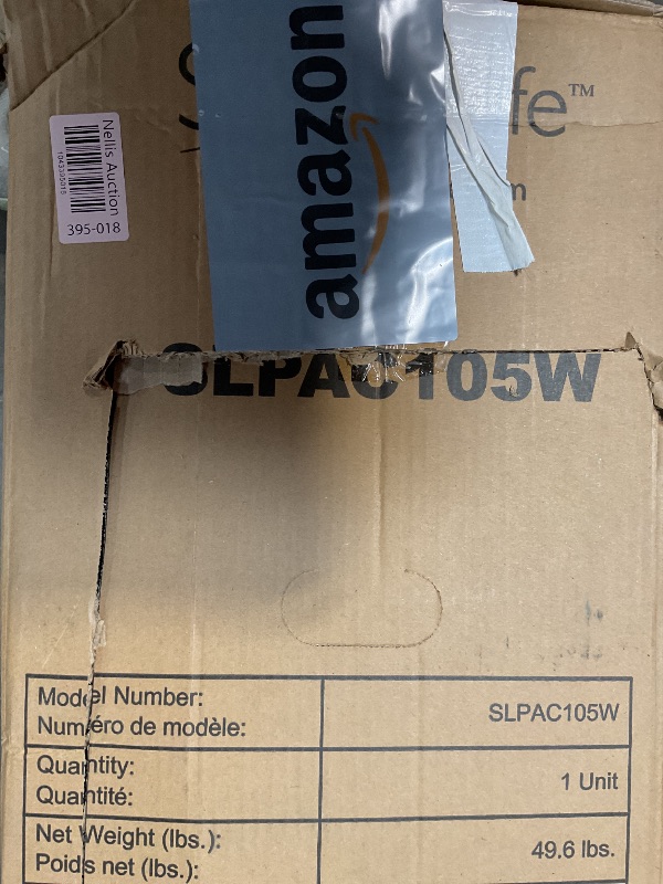 Photo 1 of **FOR PARTS HAS MAJOR DAMAGE** VASAGLE Bookshelf, Tree-Shaped Bookcase with 13 Storage Shelves, Rounded Corners, 9.8”D x 33.9”W x 55.1”H, Rustic Brown ULBC67BXV1