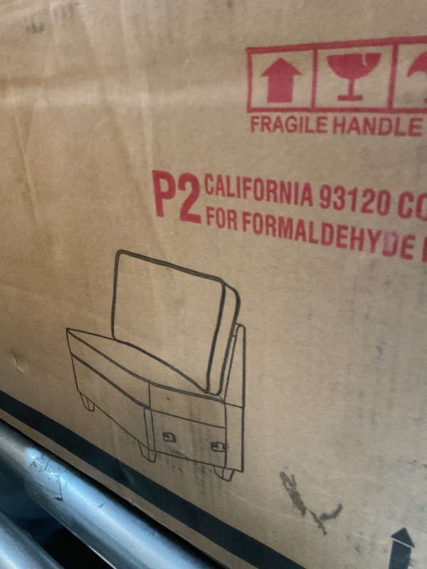 Photo 1 of ****INCOMPLETE SET****YOPTO 127" L-Shaped Sectional Couch with Movable Ottoman & 6 Throw Pillows,7 Seat Chenille Upholstered Sofa W/2 Cup Holder,USB Port & Hidden Storage Box,DIY Combination,for Living Room,Apartment,Beige