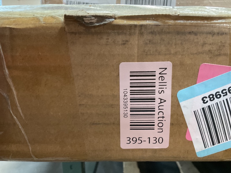 Photo 1 of 24" x 84" Bifold Sliding Barn Door, K Shaped Panel with Sliding Hardware Kit Set, Finished Closet Door Slab, 2.33FT Track for 2 Doors, MDF, White