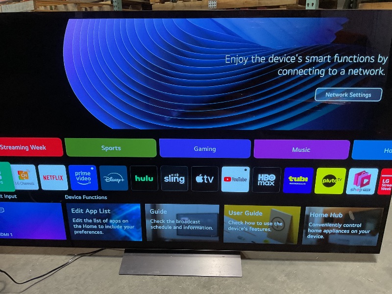 Photo 1 of *OUT OF BOX* LG 77-Inch Class OLED evo C4 Series Smart TV 4K Processor Flat Screen with Magic Remote AI-Powered with Alexa Built-in (OLED77C4PUA, 2024)