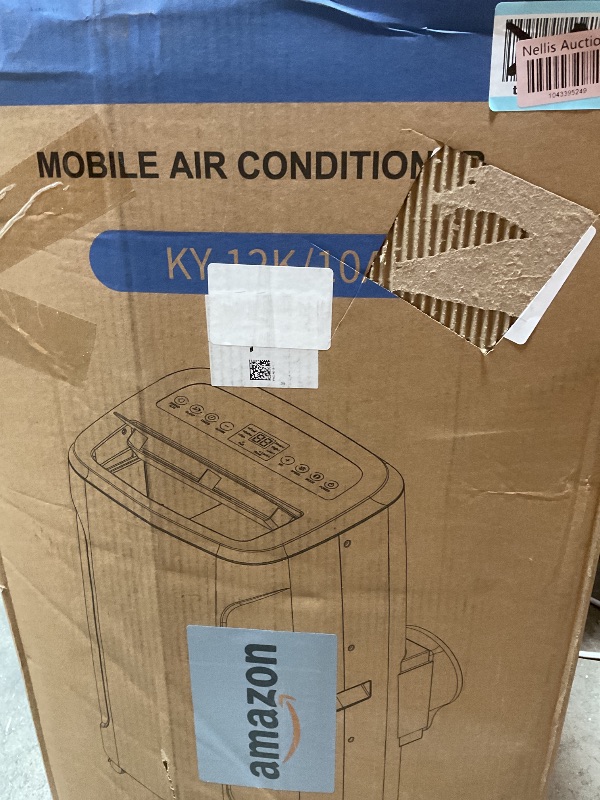 Photo 1 of 12,000 BTU Portable Air Conditioners Cools up to 550 Sq.Ft 4-in-1 Poratble Ac Units for Room with Cooling Dehumidifier Fan Sleep Mode 24h Timer Remote Control and Window Installation Kit Included