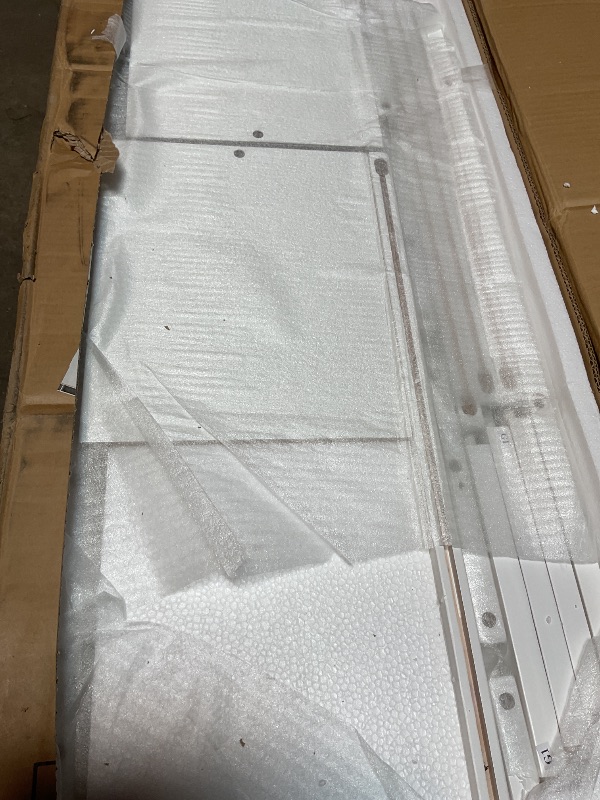 Photo 1 of **PARTIAL SET BOX 1 OF 3** Twin Size Loft Bed with L-Shaped Desk, Storage Staircase, Cabinet & Drawers