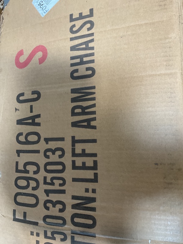 Photo 1 of ****PARTIAL SET ITEM IS MARKED AS LEFT ARM CHAISE***** Trygoal L Shaped Couches for Living Room, Leather Sectional Couch Living Room Furniture with Storage Ottoman, Modular Sectional Sofa with Movable Chaise for Apartment Office, Gray