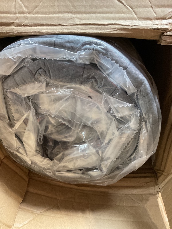 Photo 1 of 12 Inch Queen Mattress in a Box, Hybrid Cooling Gel Memory Foam & Pocketed Coils, Medium Firm, CertiPUR-US Certified, Pressure Relief, Motion Isolation