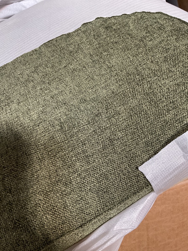 Photo 1 of ****SEE PHOTOS AND CLERK COMMENTS****26" H Counter Height Bar Stools Set of 2, Modern Faux Leather Upholstered Barstools with Backrest for Kitchen Island, Gold Metal Frames, Brown