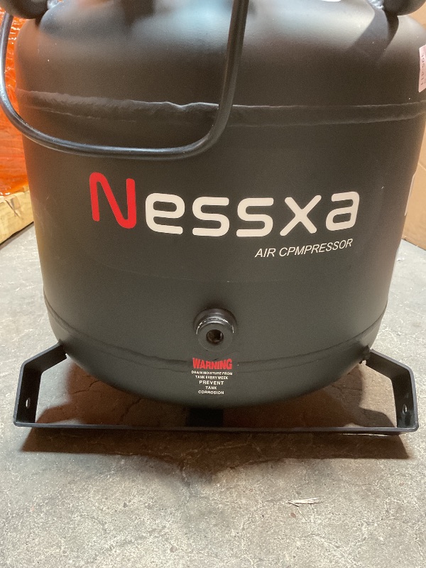 Photo 1 of 14 Gallon Ultra Quiet Air Compressor with 2 Quick Couplers 2HP 8.75 CFM, Max 115 PSI Pressure Oil-Free Air Compressor Tank, 70dB Quiet Compressor for Auto Repair, Tire Inflation 110V/60hz