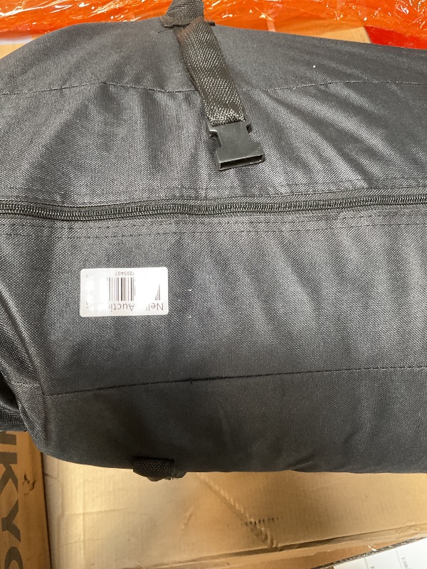 Photo 1 of 10x30 Pop Up Canopy with 8 Sidewalls - Heavy Duty Outdoor Canopy Tent with Portable Roller Bag - 3 Adjustable Height, 8 Weight Bags, 8 Stakes & 6 Guy Ropes Included, Black