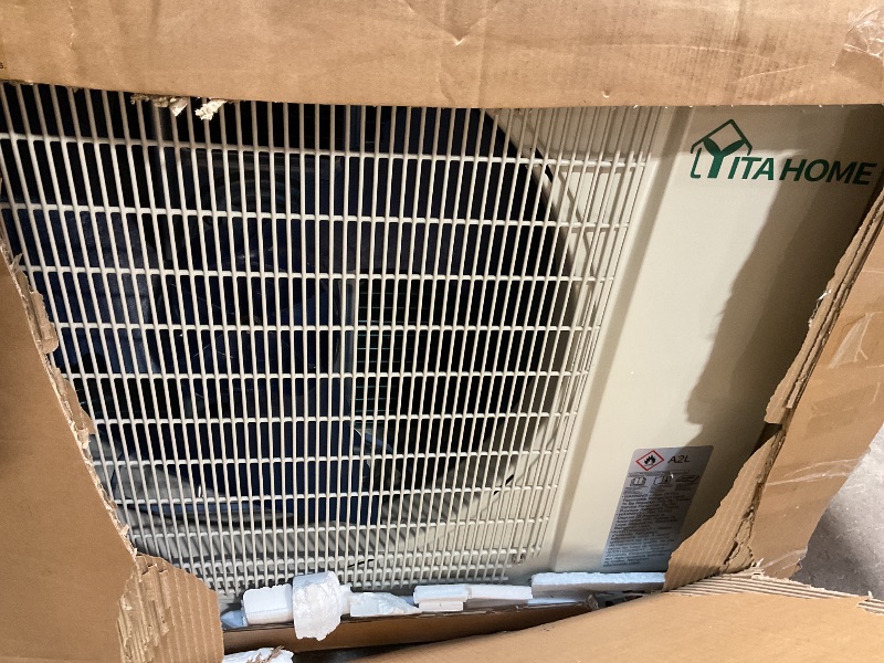 Photo 1 of **MISSING PARTS** YITAHOME 23 SEER2 24K BTU 3 Zone Mini Split AC/Heating System, 9000 9000 12000 BTU Tri Zone Mini Split Air Conditioner, Wifi Enabled 208-230V Ductless AC Cool Up to 1350 Sq. Ft, Compatible with Alexa