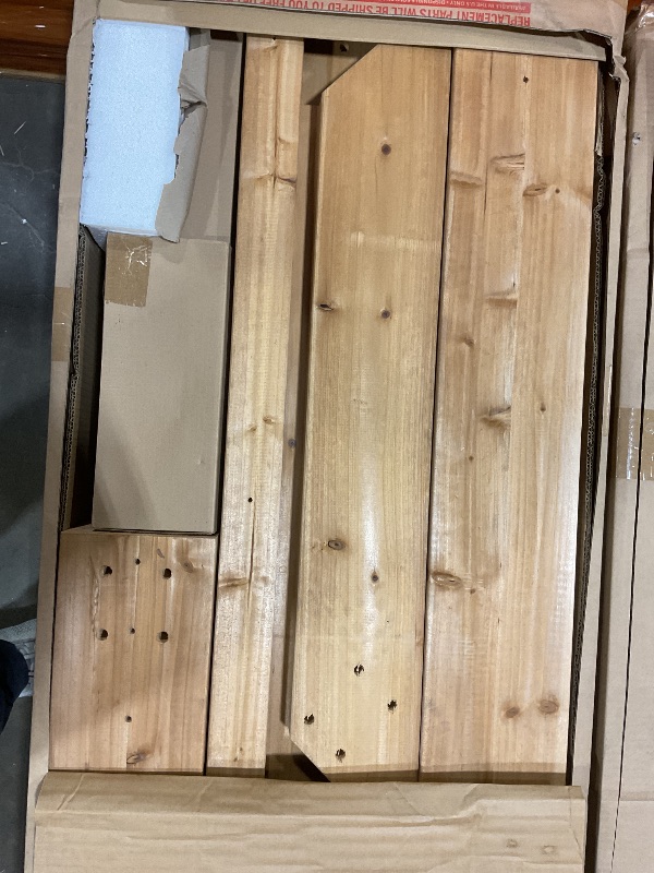 Photo 1 of ****PARTIAL SET****Backyard Discovery Arcadia 12' x 9.5' Cedar Wood Outdoor Gazebo Pavilion with Hardtop Galvanized Steel Slope Roof, Snow Support, Wind Resistance, PowerPort, Shade for Garden, Patio, Deck, Entertaining