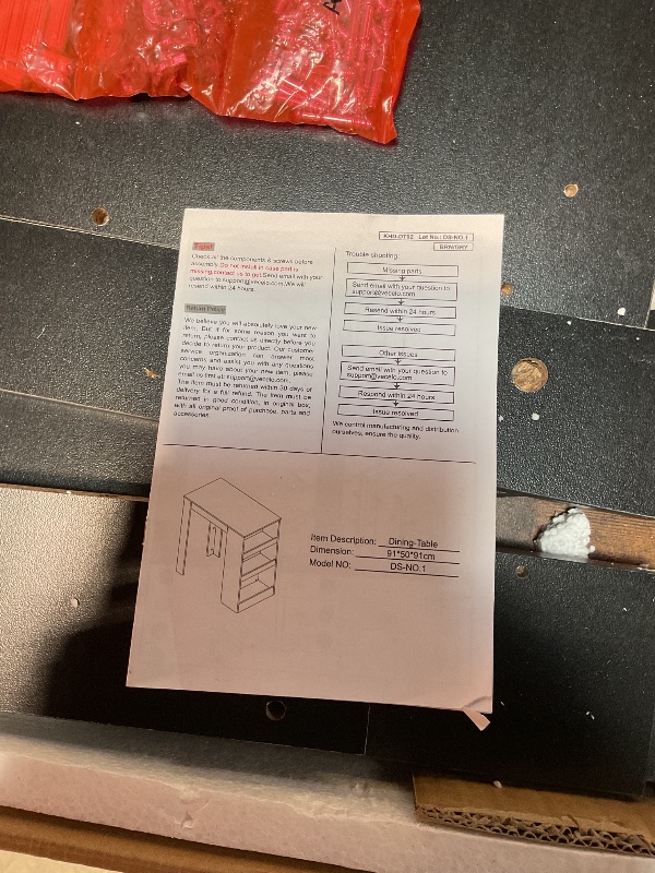 Photo 1 of **damage**Small Bar Table and Chairs, Dining Set for 2, Storage Shelves, Space-Saving, Retro Dinning Set