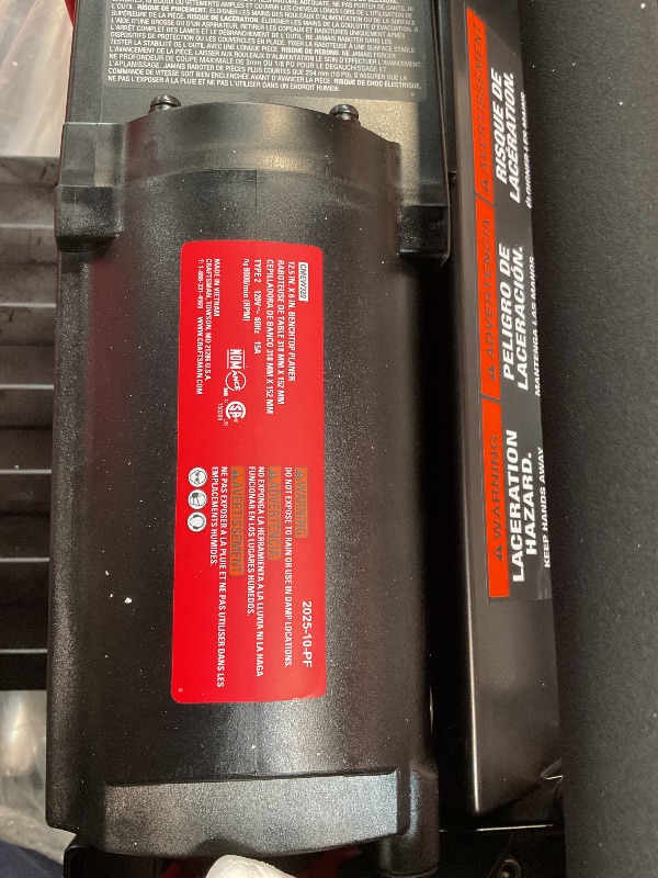 Photo 1 of *untested*CRAFTSMAN 12.25-in W 15 -Amp Benchtop Planer