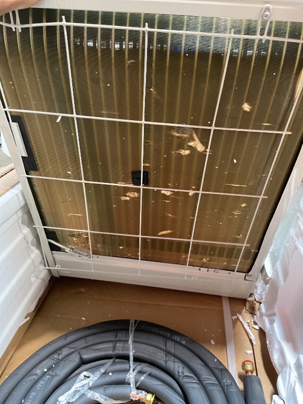 Photo 1 of *minor damaged/missing top*12,000 BTU 21 SEER2 Ductless Mini Split Air Conditioner, 220V AC