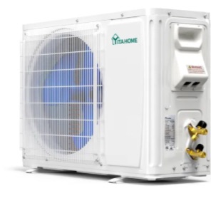 Photo 1 of *minor damaged/missing top*12,000 BTU 21 SEER2 Ductless Mini Split Air Conditioner, 220V AC