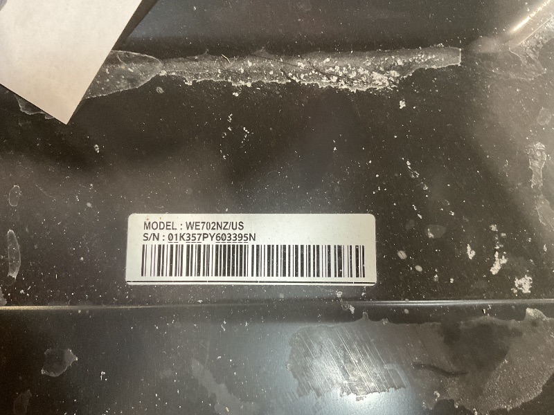 Photo 1 of *damaged/missing*Samsung - Bespoke AI All-in-One Washer/Dryer Laundry Pedestal with Storage Drawer - Dark Steel