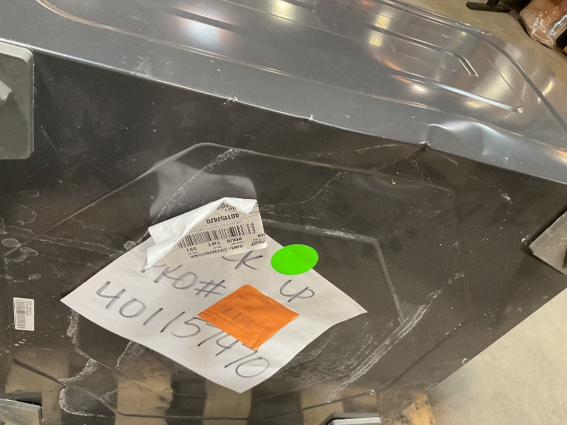 Photo 1 of *damaged/missing*Samsung - Bespoke AI All-in-One Washer/Dryer Laundry Pedestal with Storage Drawer - Dark Steel