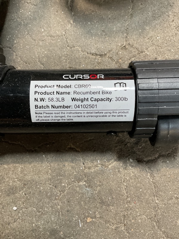 Photo 1 of *missing screen*CURSOR FITNESS Recumbent Exercise Bike, Stationary Bikes for Home with Adjustable Seat, 16-Level Magnetic Resistance Recumbent Exercise Bike for Home Gym Cardio Workout Training