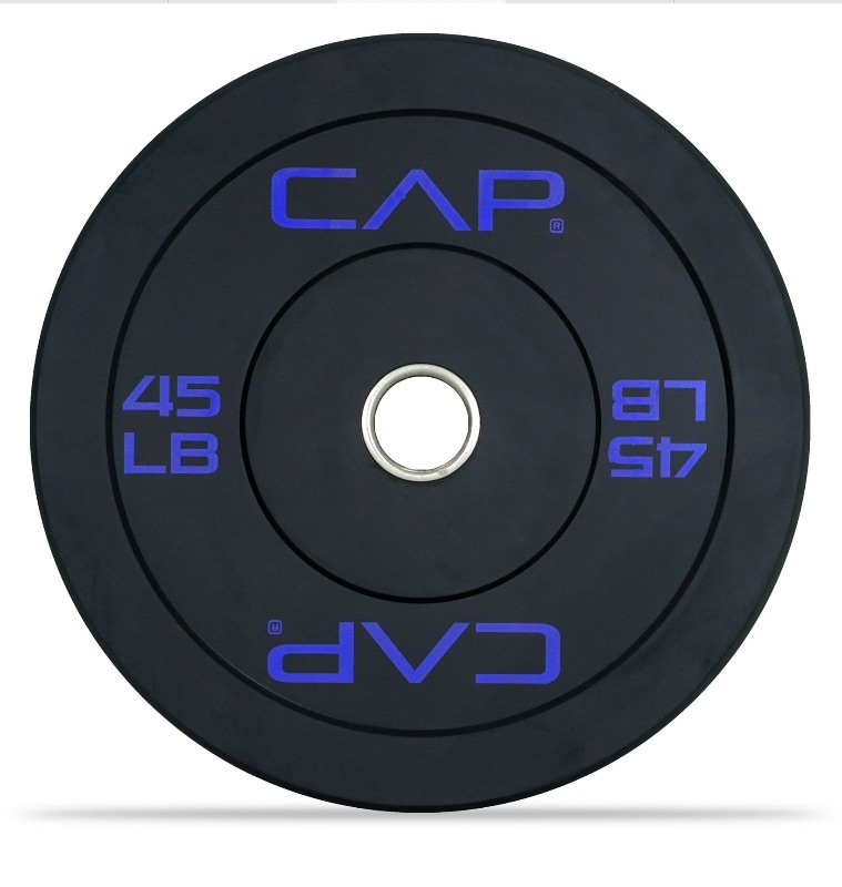 Photo 1 of (2 45pound weights)CAP Barbell Olympic Rubber Bumper Plates