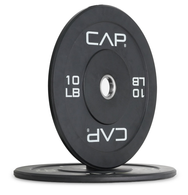 Photo 1 of (2 ten pound weights)CAP Barbell Olympic Rubber Bumper Plates pair
