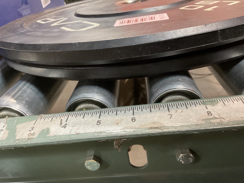 Photo 1 of (2 ten pound weights)CAP Barbell Olympic Rubber Bumper Plates pair