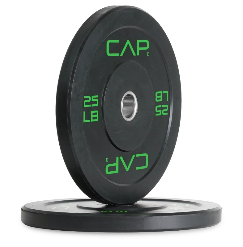Photo 1 of (2 25pound weights)CAP Barbell Olympic Rubber Bumper Plates