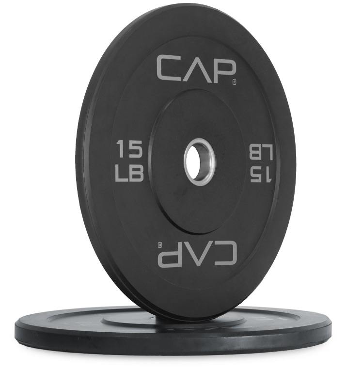 Photo 1 of (2 15pounds weights)CAP Barbell Olympic Rubber Bumper Plates