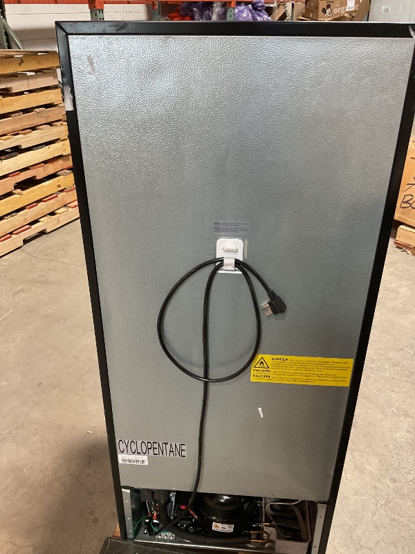 Photo 1 of *minor damage*KoolMore KM-RUF-7S-SS 7 Cu. Ft. Garage Ready Convertible Upright Manual Defrost Freezer/Refrigerator in Stainless Steel