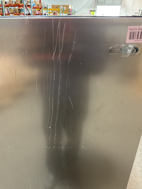 Photo 1 of *minor damage*KoolMore KM-RUF-7S-SS 7 Cu. Ft. Garage Ready Convertible Upright Manual Defrost Freezer/Refrigerator in Stainless Steel