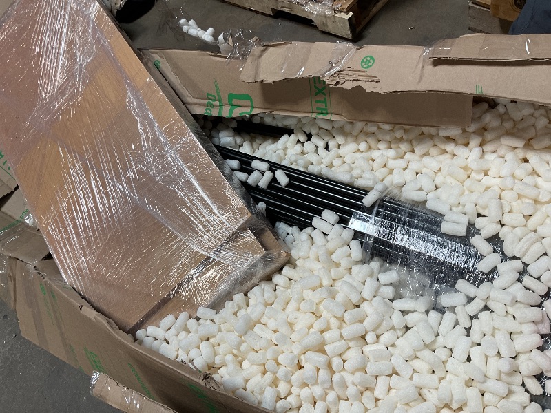 Photo 1 of *unknown size*Book case Wooden shelf with metal bars 
