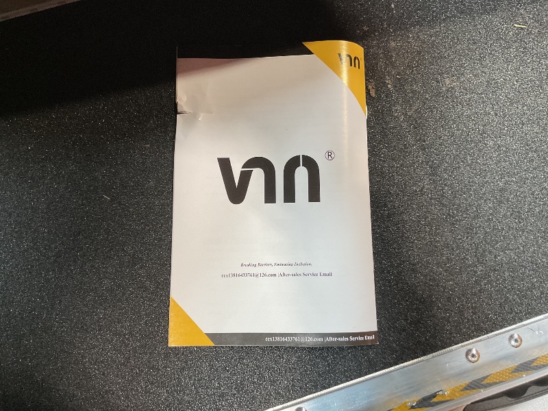 Photo 1 of *used*VNN Portable Wheelchair Ramp 8FT, Seamless Non-Slip Aluminum Folding Handicap Ramp, Door Threshold Wheelchair Ramps for Home, Threshold Ramp for Home Steps