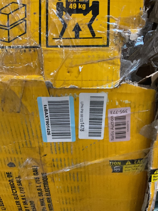 Photo 1 of ****DAMAGED****DEWALT Vertical Portable Compressor, 1.9 Hp 200 Psi Oil Free High Pressure Low Noise (D55168)