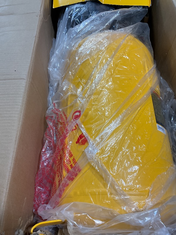 Photo 1 of ****DAMAGED****DEWALT Vertical Portable Compressor, 1.9 Hp 200 Psi Oil Free High Pressure Low Noise (D55168)