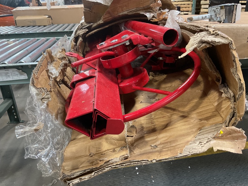 Photo 1 of *missing hardware*Rovibek Drywall Lift 11 FT, Drywall Jack Lift for Ceiling, 360° Adjustable Drywall Panel Hoist, 150LBS Heavy Duty Drywall Lifter, Foldable Sheetrock Lift, Drywall Lift for Home Improvement (Red)