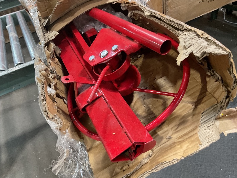 Photo 1 of *missing hardware*Rovibek Drywall Lift 11 FT, Drywall Jack Lift for Ceiling, 360° Adjustable Drywall Panel Hoist, 150LBS Heavy Duty Drywall Lifter, Foldable Sheetrock Lift, Drywall Lift for Home Improvement (Red)
