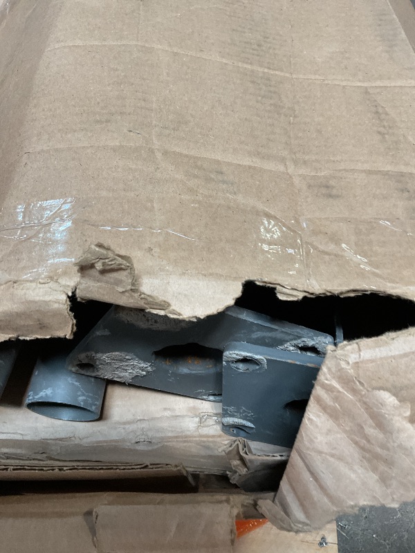 Photo 1 of 2 Pack Sun Shade Poles 10Ft Shade Sail Poles with Flat Base 2.4" Diameter Heavy Duty Shade Sail Post with 3 Rings for Garden Yard Backyard Ground Grassland