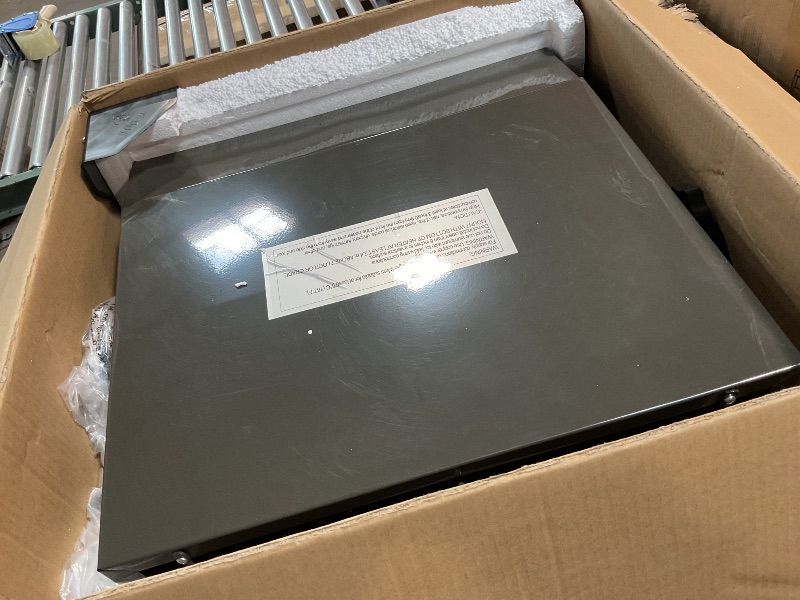 Photo 1 of *Hardware missing*Comfort Zone Hard-Wired Digital Ceiling Mount Heater with Full-Function Remote, 10,000 Watt, 240 Volt, Fan-Forced, Overheat Protection, Thermostat & 12-Hour Timer, Ideal for Garage & Workshop, CZ260ER