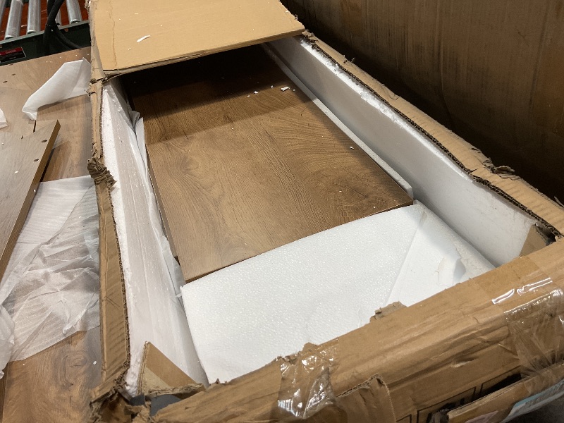 Photo 1 of *missing hardware*Tribesigns Farmhouse Console Table, 47 Inches Entryway Console Table with Storage, Industrial Hallway Accent Table for Living Room, Entrance