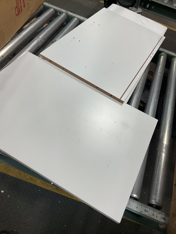 Photo 1 of *missing hardware*GAOMON White Dresser for Bedroom,Modern 6 Drawer Double Dresser with Gold Handles,Long Storage Organizer for TV Stand & Closet,Large Chest of Drawers for Living Room,Hallway,Entryway