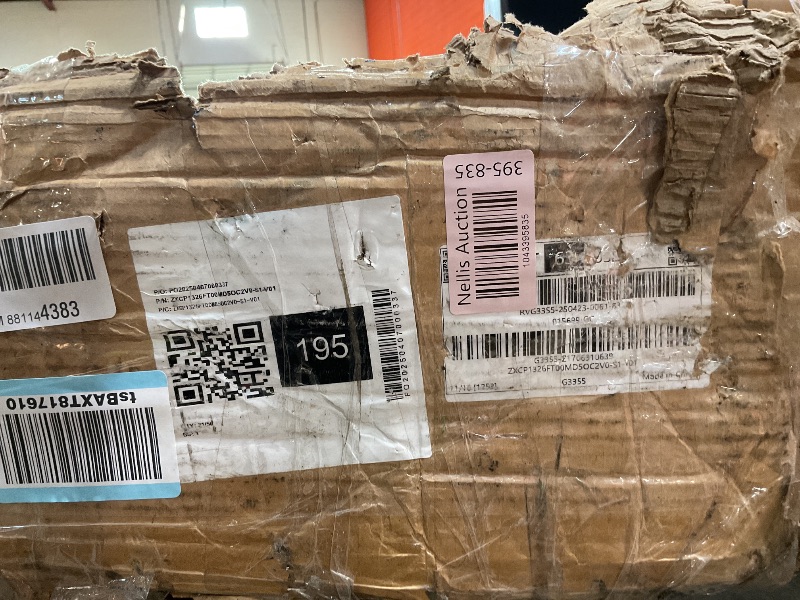 Photo 1 of ****INCOMPLETE SET BOX 2 of 4. MISSING BOX 1,3, and 4*** VEVOR Heavy Duty Metal Carport, 13' x 26' Outdoor Carport with Galvanized Steel Frame & Roof, Car Tent Garage Shade with Removable Sidewalls, Multi-Use Car Shelter for Pickup, Boat, Car & Tractors