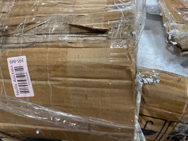 Photo 1 of **FOR PARTS ONLY SEVERLY DAMAGED PIECES** Tribesigns 63-Inch Large Home Bar Unit, 2-Tier Kitchen Island Mini Bar Height Pub Table with Footrest, Modern Coffee Bar Cabinet for Dining Room, Bistro, Living Room