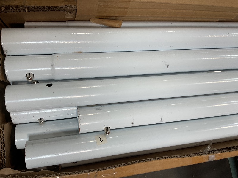 Photo 1 of **POLES ONLY**
COBIZI 20x20ft Party Tent poles Heavy Duty for Parties Waterproof, Wedding and Event Canopy, Carpas para Fiestas with Removable Sidewalls & Built-in Sandbag, UV50+, White