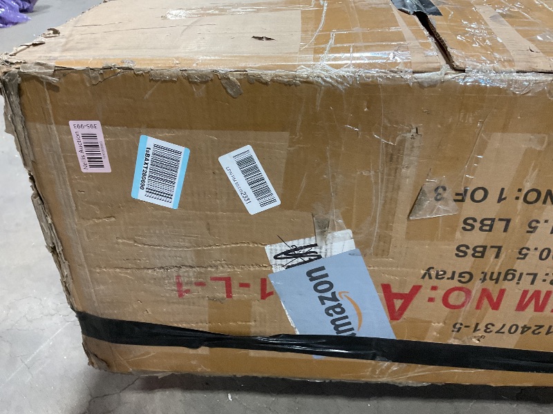 Photo 1 of ****PARTIAL SET BOX 1 OF 3**** Eafurn Convertible Sectional Sofa Pull Out Couch Bed, 4 Seater L Shaped Reversible Sleeper Sofa Pullout Sofabed with Storage Chaise Drop-Down Table, Cup Holders and Charging Ports for Living Room