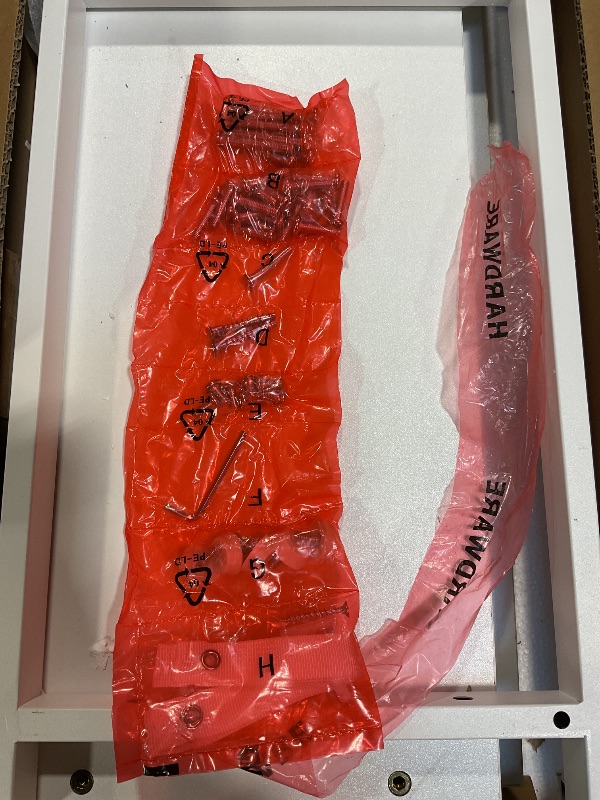 Photo 1 of **FOR PARTS ONLY TOO MANY DAMAGED PIECES** 71" Sofa Tables,Extra Long Couch Table, Narrow Long Console Table, Entryway Table,Sofa Table with 3 Tiers Storage Shelves (White)