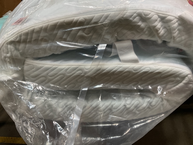 Photo 1 of 3 Inch Full Size Memory Foam Mattress Topper, Cooling Gel Bed Topper with Removable Cover, Soft & Pain Relief & Breathable, CertiPUR-US & Oeko-Tex Certified