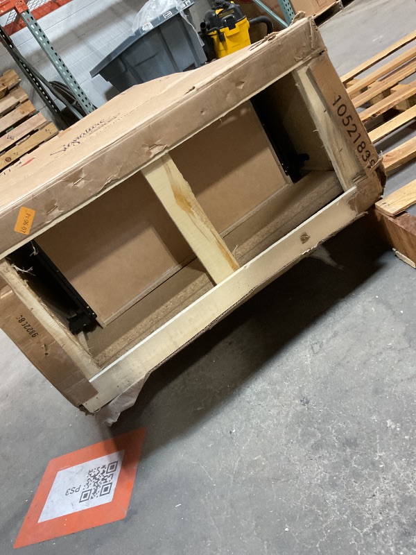 Photo 1 of *missing hradware*Signature Design Drystan Multi Wood 5-Drawer Chest by Ashley