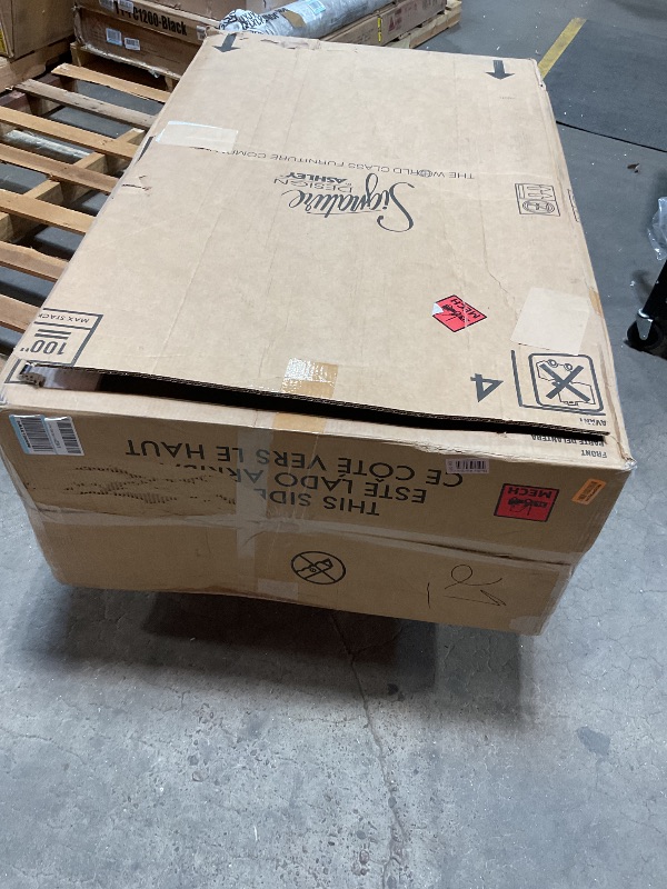 Photo 1 of *missing hradware*Signature Design Drystan Multi Wood 5-Drawer Chest by Ashley