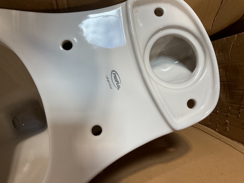 Photo 1 of *no tank*PROFLO PF9400 Edgehill Round Toilet Bowl Only - White