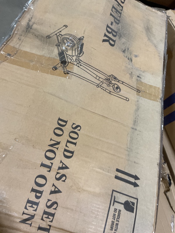 Photo 1 of **SCRAPES FROM TRANSPORT **Fitvids Elliptical Machine for Home Use, Compact & Quiet Elliptical Trainer, Low-Impact Exercise Equipment for Full-Body Cardio Workouts