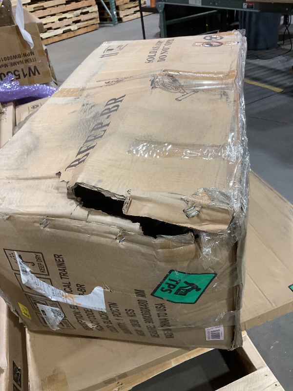 Photo 1 of **SCRAPES FROM TRANSPORT **Fitvids Elliptical Machine for Home Use, Compact & Quiet Elliptical Trainer, Low-Impact Exercise Equipment for Full-Body Cardio Workouts